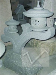 China Grey Granite Garden Lanterns