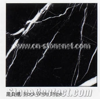China Marquina Marble Tile & Slab,Black Marble