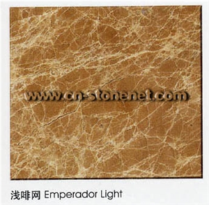Emperador Light Marble Tile and Marble Slab,Yellow Marble