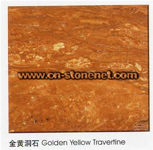 Golden Yellow Travertine