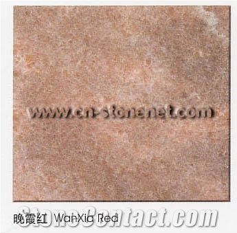 Wanxia Red Marble Slabs & Tiles