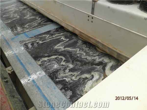 Australia Grey Wave Vein Marble Slabs,China Australian Grey Marble Wall Cladding,Floor Covering Pattern,Interior Walling Tile
