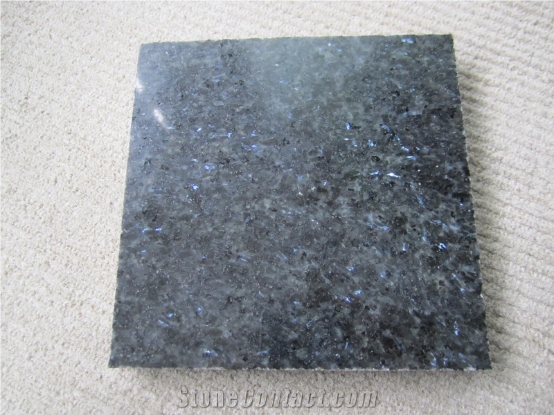 Blue Galaxy Slabs Tiles Polished,China Blue Pearl Granite Panel Cut to Size Panel Wall Cladding,Floor Covering Pattern,Exterior Walling Tile