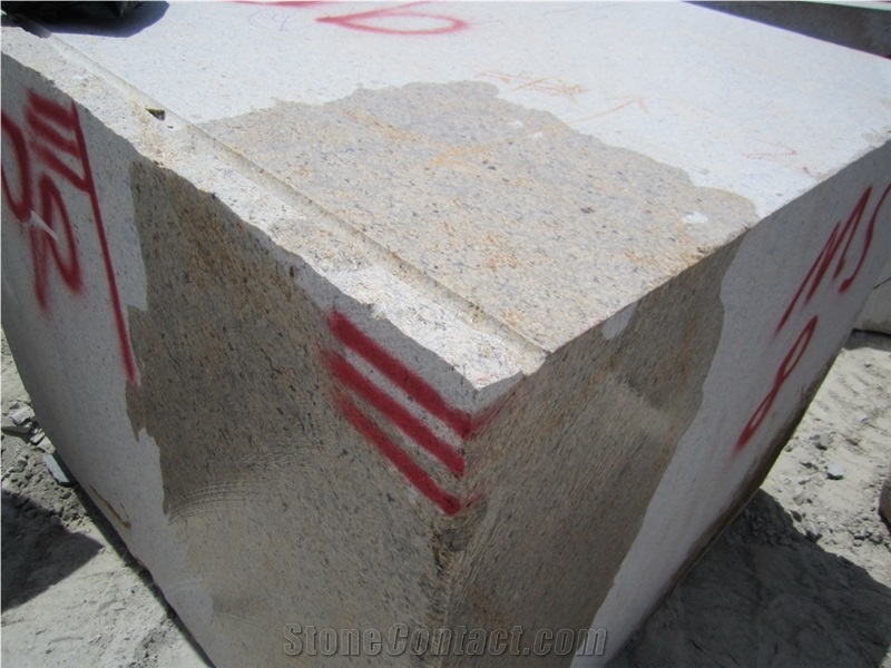 China Kashmir White Granite Blocks