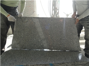 Ice Grey Granite Slabs Polished Tiles, China Grey Granite Panel Wall Cladding,Floor Covering Pattern,Interior Walling Tile