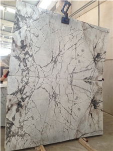New Milas Lilac Vein White Marble Slabs Polished Tile Panel, China White Marble Panel Wall Cladding,Floor Covering Pattern,Interior Walling Tile