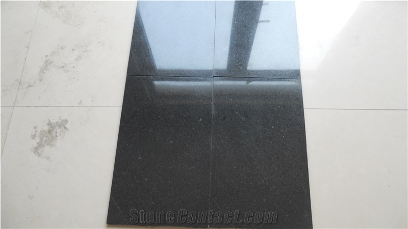 New Nero Impala Sesame Granite Slabs Tiles, China Black Galaxy Granite Panel Wall Cladding Panel,Floor Covering,Exterior Walling Tile