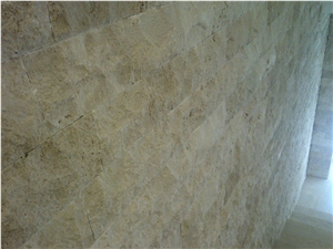 Ivory Travertine - Split Face 10xfl - Application