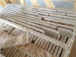 Ivory Travertine - Split Face 10xfl