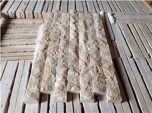 Ivory Travertine - Split Face 5x30 cm