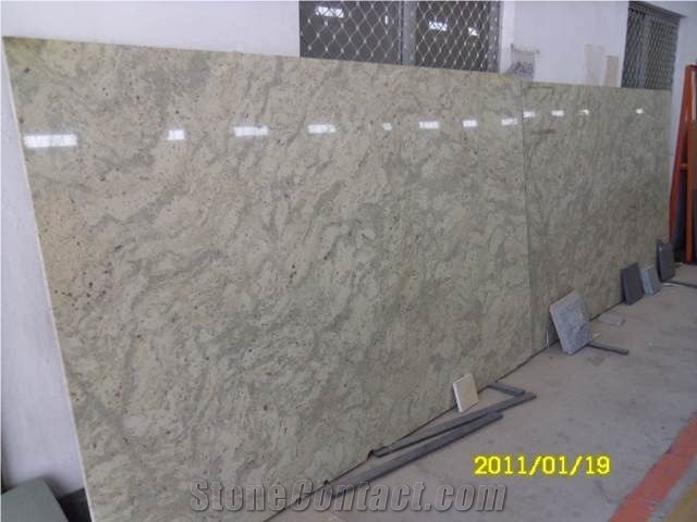 Cheaper New River White Granite Slabs for Your Project,India White Granite