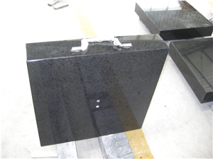 Granite Black Stone Umbrella Base,Shanxi Black Granite Landscaping