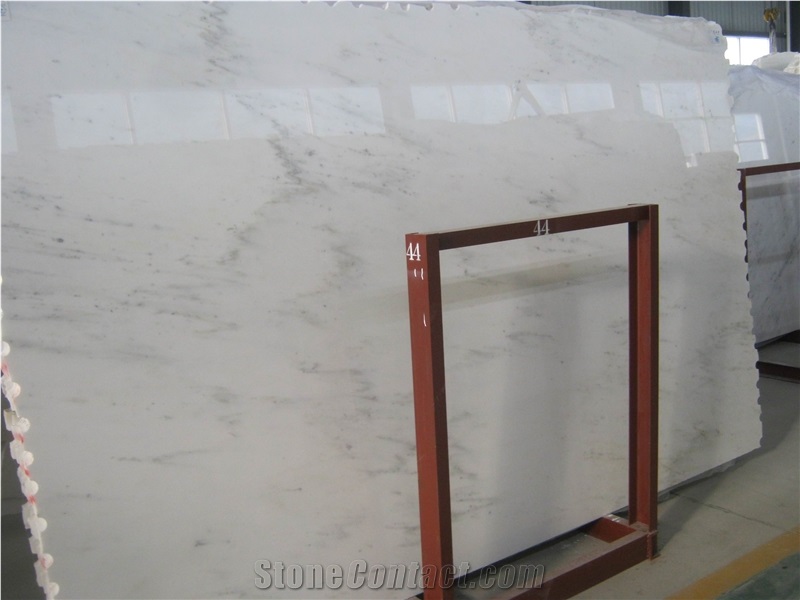 Natural Chinese East White Marble Slab, China White Marble