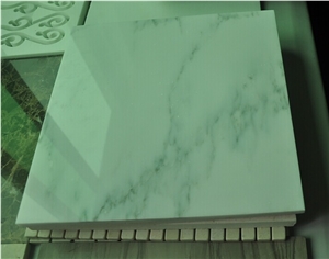 Polished White Marble for Decoration Hotel and Home Slabs & Tiles, Dola White Marble Slabs & Tiles