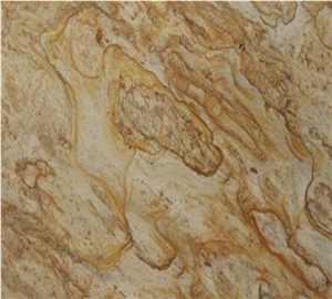 Apollo Storm Granite Slab, India Yellow Granite