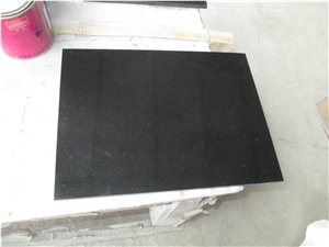 China Popular Cheap Shanxi Absolute Nero Black Granite Polished Tiles Slabs, Wall Floor Covering Skirting, Natural Building Stone Interior Decoration Use, Factory High Quality Competitive Prices