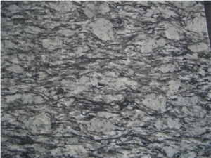 Spray White Granite Grey Polished Slabs & Tiles