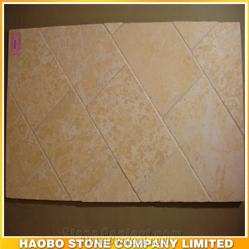 Chinese Factory Direct New Germany Jura Beige Limestone Flooring Tiles, Wall Coverings, Popular Material for European Market
