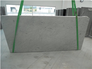 White Carrara Marble, Bianco Gioia White Marble Block