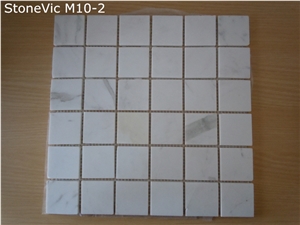 China White Marble Mosaic Sheet