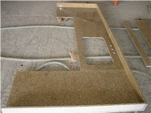 Palo Gold Granite Kitchen Countertop