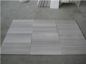 Vc Grey Wood Grain Marble Slabs & Tiles
