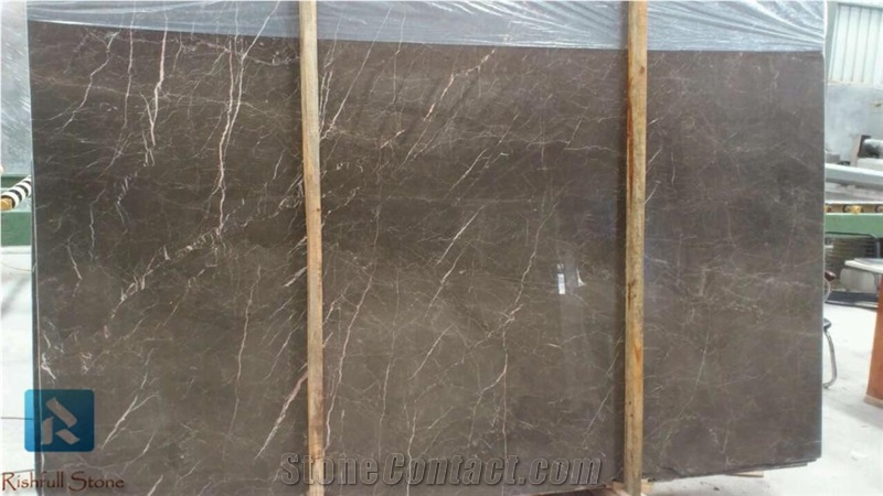 Golden Brown Marble Slab, China Brown Marble