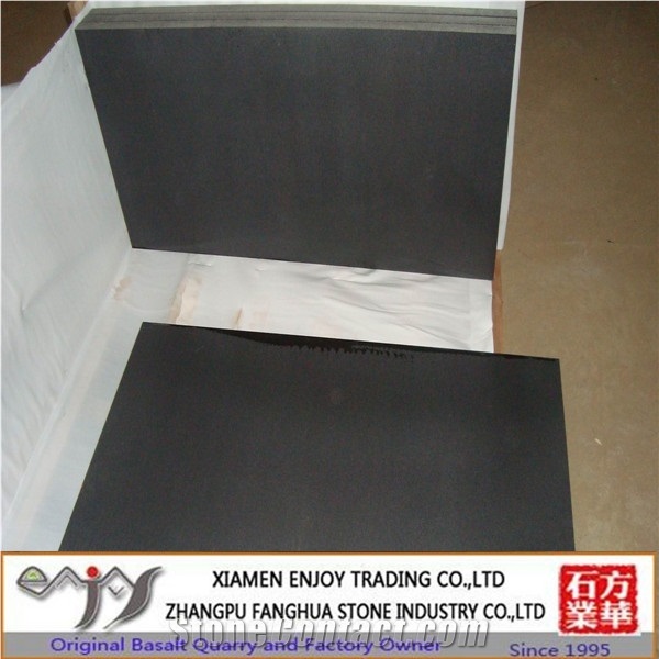 Hainan Black Basalt / China Black Basalt / Cut to Size Tiles / Wall Cladding / Curbstone / Pavers