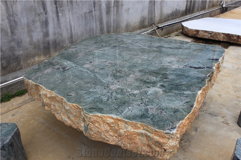 Green Natural Stone Table No.2
