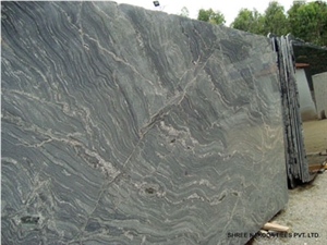 Black-Markino Granite Slabs & Tiles, India Black Granite