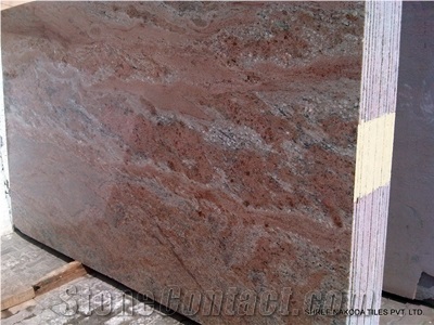 Indian Rose Wood Granite Slabs & Tiles, India Pink Granite