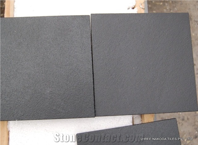 It Slate Slabs & Tiles, India Black Slate