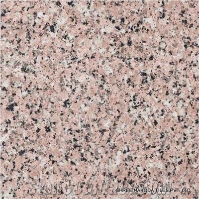 Rosy Pink Granite Slabs & Tiles, India Pink Granite