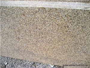 Royal-Cream Granite Slabs & Tiles, India Yellow Granite