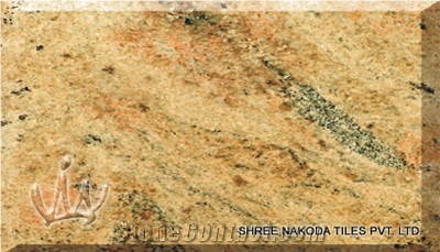 Tropical-Gold Granite Slabs & Tiles, India Yellow Granite