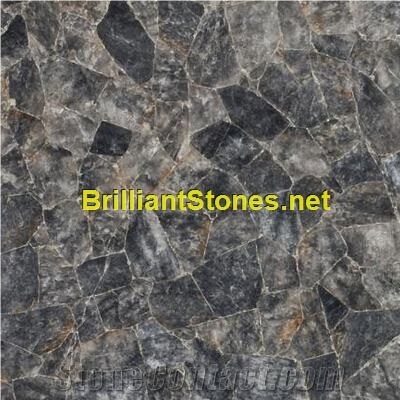 China Grey Crystal Marble, China Black Marble