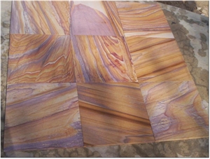 Rainbow Sandstone, India Raibow Sandstoen Tile
