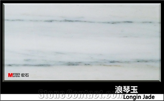 Own Quarry - Longin Jade Marble Tiles, China White Marble