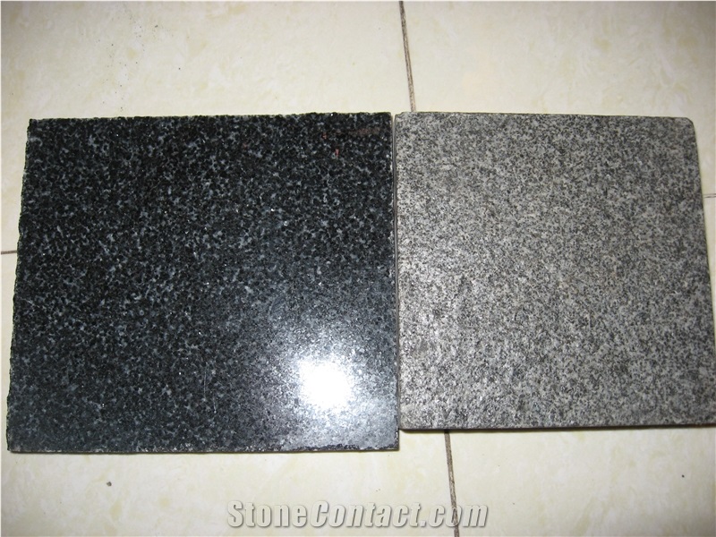 Cheap Black Granite,Zhangqiu Black Granite Slabs & Tiles