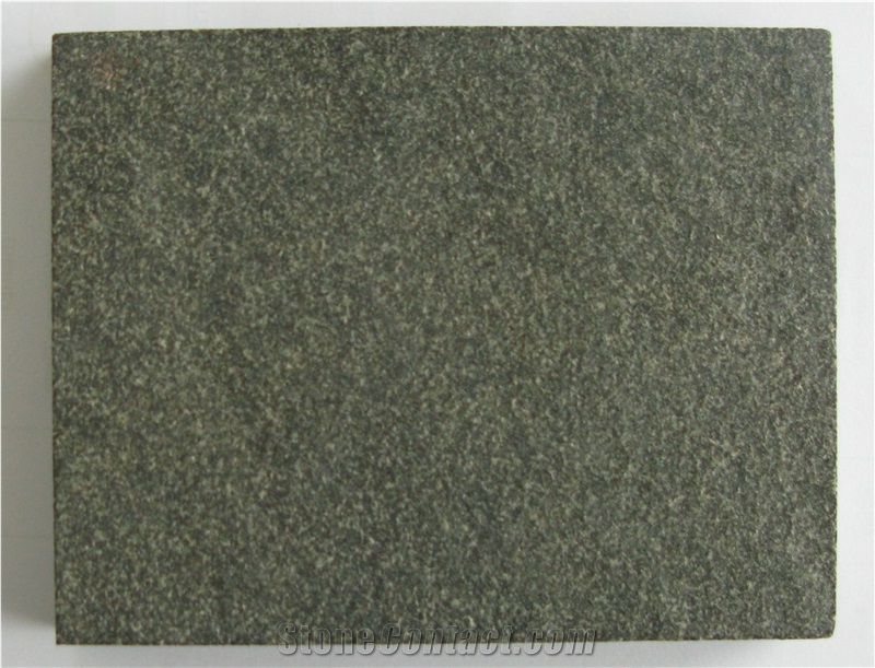 Fengzhen Black Granite-Flamed Black Granite Tiles