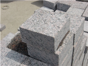 Flamed Red Granite Small Cubes,G352 Cubes