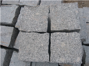 G375 Grey Granite Small Cube Stone