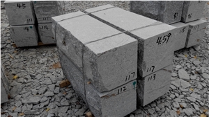 Grey Granite Block Wall Stone, G341 Grey Granite Mushroom Stone