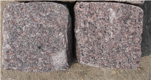 Red Granite Cube Paver,G354 Cube Stone