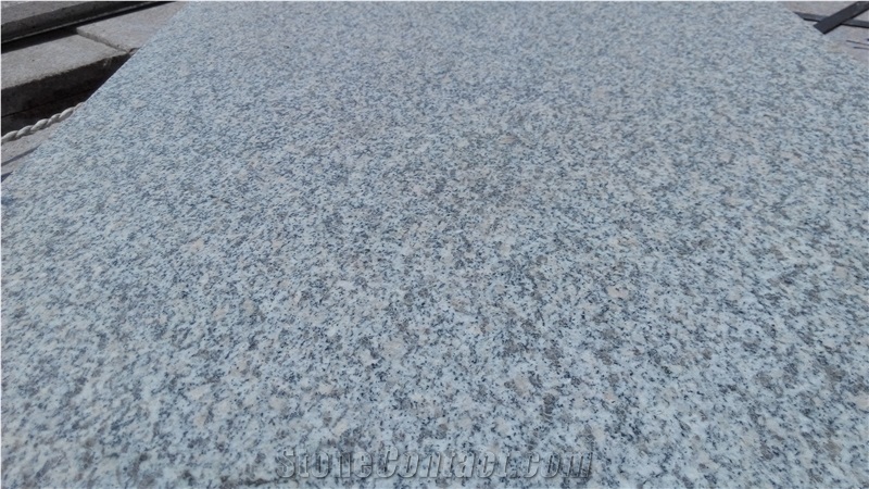 Silver White Granite Stone Slabs & Tiles, Muping White Granite Slabs & Tiles