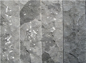 Split Surface Blue Stone Walling