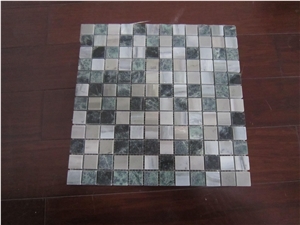 Jade White Marble Brick Mosaics