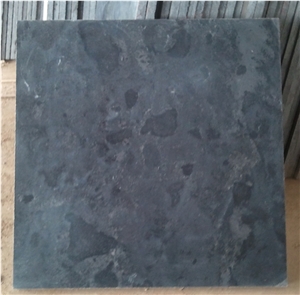 China Black Limestone Slabs & Tiles