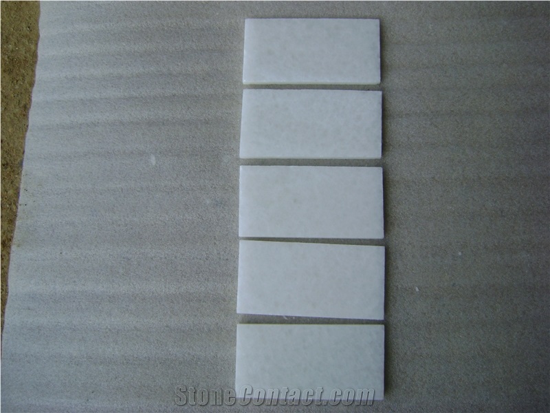 Crystal White Marble Tiles, Viet Nam White Marble