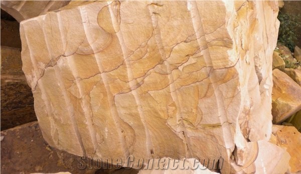 China Scenery Sandstone Tiles Walling